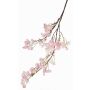 Ramo tessile di ciliegio giapponese DJUNA, fiorito, rosa, 135cm