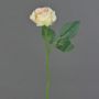 Rosa artificiale GABI, rosa crema, 25cm, Ø5cm