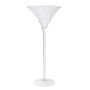 Bicchiere da cocktail / Martini SACHA OCEAN su piede, imbuto/rotondo, trasparente, 70cm, Ø30cm