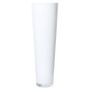 Vaso da pavimento ANNA OCEAN, imbuto/rotondo, bianco, 70cm, Ø22,5cm