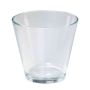 Vaso da fiori THEA, imbuto/rotondo, trasparente, 12,5cm, Ø13,5cm