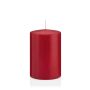 Candela votiva / Candela a colonna MAEVA, rosso scuro, 15cm, Ø10cm, 113h - Made in Germany