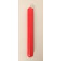 Candela luminosa / Candela per candelabro CHARLOTTE, rosso, 18,5cm, Ø2,1cm, 6,5h - Made in Germany