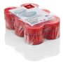 Set di 12 lumini grandi / Candela decorativa KENNY, rosso rubino, 2,1cm, Ø5,6cm, 8h