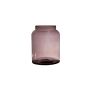 Vaso MARTITA in vetro, riciclato, viola-trasparente, 25cm, Ø19cm