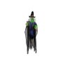 Strega fantasma di Halloween JACYNTHA, da appendere, parlante, LED, 60x30x200cm
