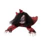 Bambola zombie di Halloween LILLIBET, strisciante, parlante, LED, 110x35x25cm