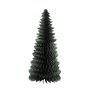 Grande albero di Natale in carta TOFA, verde scuro, 160 cm