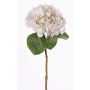 Ortensia di plastica CHIDORI, bianco-viola, 60cm, Ø20cm