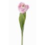 Tulipano finto ROMANA, rosa, 45cm, Ø6cm