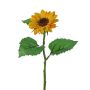 Girasole di plastica CELLY, giallo, 35cm, Ø8cm