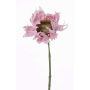 Girasole finto JANIKA, rosa pallido, 60cm, Ø13cm