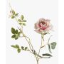 Ramo di rose finte BEATA, rosa-bianco, 75cm