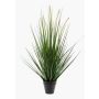 Erba di coda di volpe finta OTIS con pannocchie, verde, 70cm