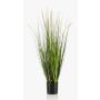 Erba di coda di volpe finta OTIS con pannocchie, verde, 90cm