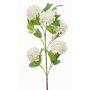 Ramo di viburnum artificiale FONTE, crema, 75cm
