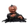Zucca zombie di Halloween ROVIGO, funzione suono, LED, 50cm