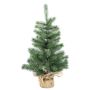Albero di Natale in plastica RIJEKA, sacco di iuta, 60 cm, Ø 40 cm
