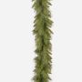 Ghirlanda di abete sintetica EDINBURGH, verde, 275 cm, Ø 25 cm