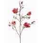 Magnolia artificiale LORA, rosa-fucsia, 110 cm, Ø 10-12 cm