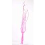 Rami di mitsumata GERY, 3 pezzi, rosa, 105cm