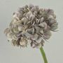 Fiore decorativo ortensia MANDISA, grigio-lilla-verde, 45 cm, Ø 16 cm