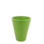 Vaso in plastica JACINTHE, verde, 60,5 cm, Ø 50 cm