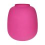 Vaso in vetro CAYDENCE, rosa opaco, 25,3 cm, Ø 22,2 cm