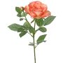 Fiore decorativo rosa WAIOLA, pesca, 65 cm, Ø 11 cm
