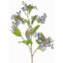 Ramo artificiale di ortensia KATHANI, blu-bianco-verde, 80cm, Ø10-13cm
