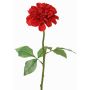 Dalia sintetica TINKALA, rossa, 60cm, Ø12cm