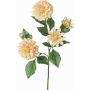 Ramo decorativo di dalia QUINKA, crema-rosa, 70 cm