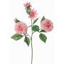 Ramo decorativo di dalia QUINKA, rosa, 70 cm