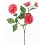 Ramo decorativo di dalia QUINKA, rosa acceso, 70 cm