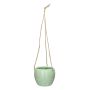 Vaso sospeso Dolomit menta DOMINGOS, 10/65cm, Ø13cm