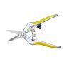 OASIS® Forbici da giardino con impugnature gommate, gialle, 17,5 cm
