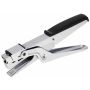 Pinza graffatrice CORVINUS, graffette n. 10, argento-nero, 17cm