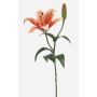 Fiore artificiale giglio tigrato MIXLON, pesca-salmone, 55 cm, Ø 13 cm