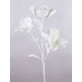 Ramo di camelia in schiuma sintetica RANIA, bianco, 95 cm, Ø 18-22 cm
