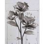 Ramo di camelia in schiuma sintetica RANIA, grigio, 95 cm, Ø 18-22 cm