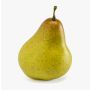 Frutta decorativa: pera KAMALA, verde-marrone, 9,5 cm, Ø 8 cm