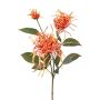 Ramo di crisantemo artificiale MIRANE, arancione, 70 cm