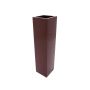 Vaso MEO, rosso, 120x30x30 cm