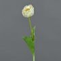 Fiore di plastica tulipano LURANA, bianco, 55cm, Ø7cm