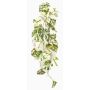 Pianta rampicante artificiale Scindapsus NAVIRT su stelo, verde-bianco, 90cm