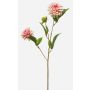 Ramo artificiale di dalia CEVAST, rosa-crema, 70 cm, Ø 7-8 cm