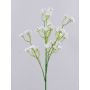 Fiore in tessuto: gypsophila CECILIA, bianco, 70 cm, Ø 1 cm