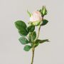 Rosa in velluto RENESMEE, rosa tenue, 45 cm, Ø 6 cm