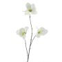 Ramo artificiale di magnolia FLAVA, bianco, 85 cm