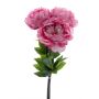 Fiori in tessuto, mazzo di peonie DUDIL, rosa-fucsia, 50 cm
